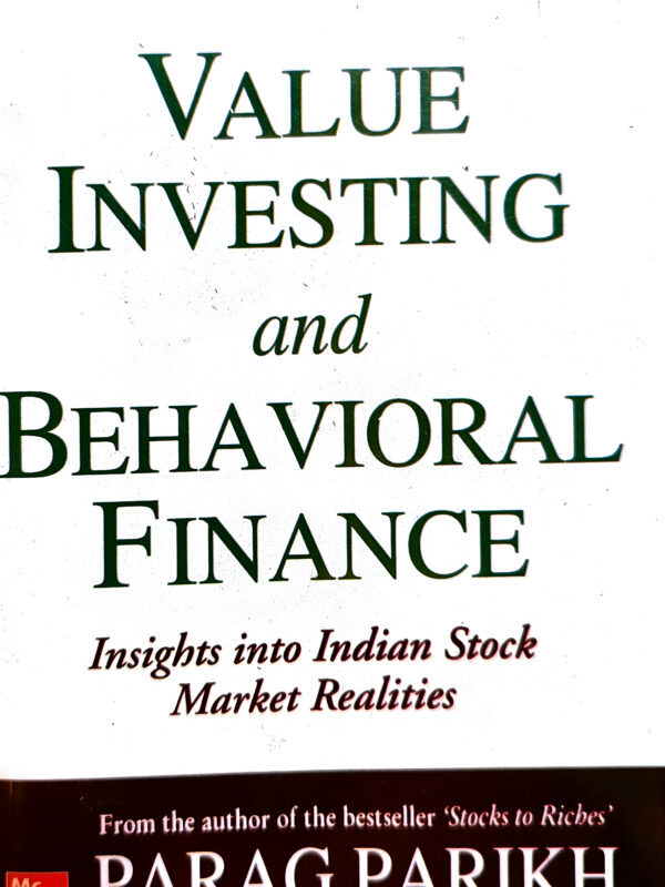 Vaule Investing And Behavioral Finance by Parag Parikh (English) (Paperback).