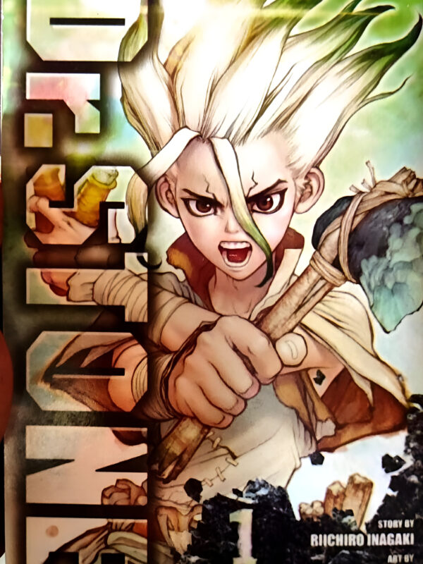 Dr. Stone Volume 1 by Riichiro Inagaki (Manga) (English) (Paperback).