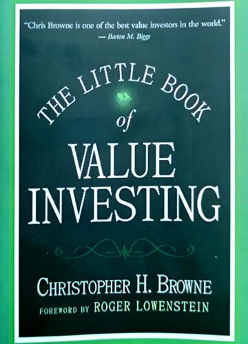 The Little Book of Value Investing by Christopher H. Browne (English) (Paperback).