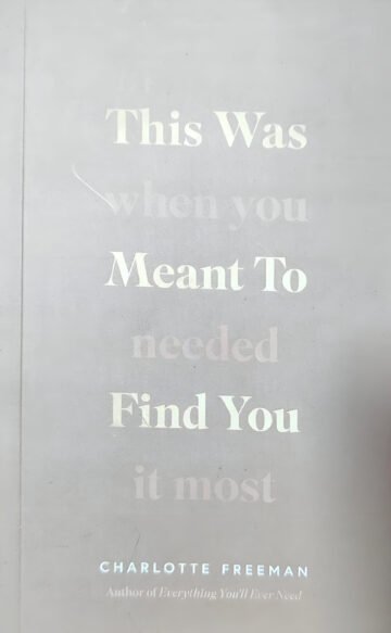 This Was When You Meant To Needed Find You It Most by Charlotte Freeman (English) (Paperback).