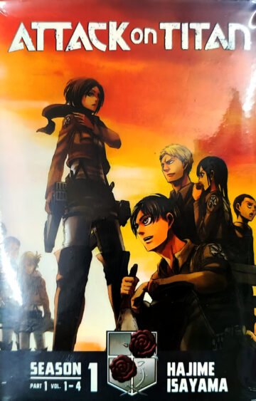 Attack On Titan Volume (1 To 4) by Hajime Isayama (Manga) (English) (Paperback).