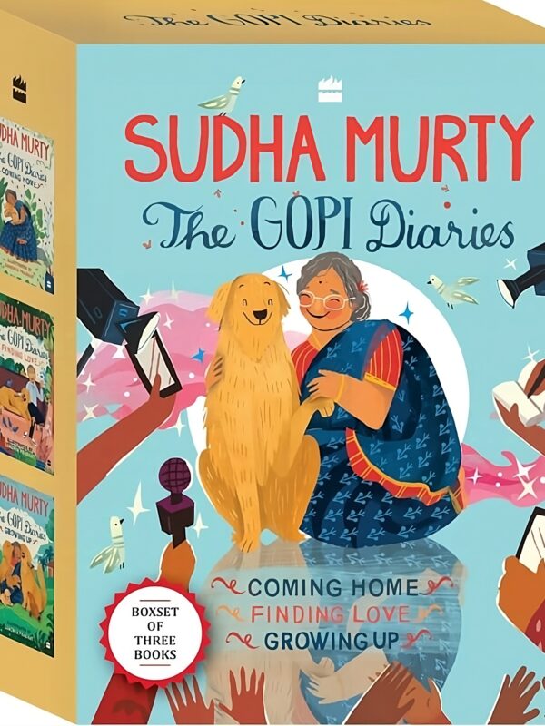 The Gopi Diaries 3 Books Boxset by Sudha Murty (English) (Hardcover).