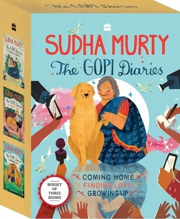 The Gopi Diaries 3 Books Boxset by Sudha Murty (English) (Hardcover).