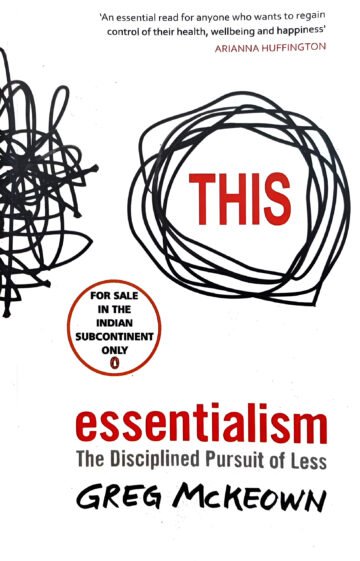 This Essentialism by Greg Mckeown (English) (Paperback).
