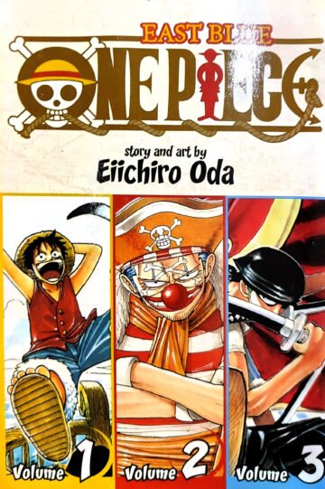 One Piece Volume 1,2,3 (3-IN-1) by Eiichiro Oda (English) (Paperback).