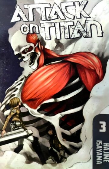 Attack On Titan Volume 3 by Hajime Isayama (Manga) (English) (Paperback).