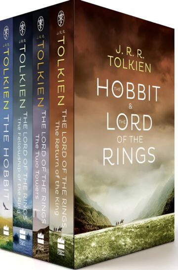 The Hobbit & The Lord Of The Rings by J. R. R. Tolkien Set Book  (English) (Paperback).