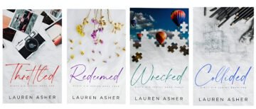 Dirty Air Series (Throttled + Collided + Wrecked + Redeemed) 4 Book Set by Lauren Asher (English) (Paperback).