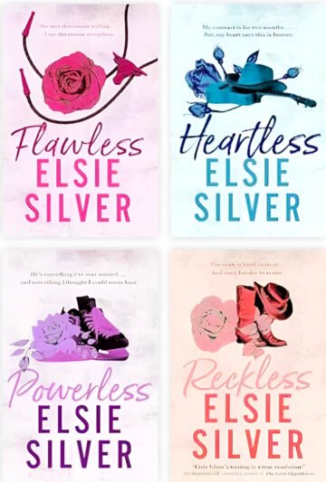 Reckless + Powerless + Flawless + Heartless 4 Book Set by Elsie Silver (English) (Paperback).
