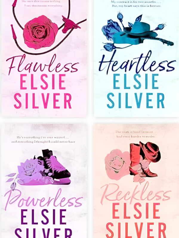 Reckless + Powerless + Flawless + Heartless 4 Book Set by Elsie Silver (English) (Paperback).