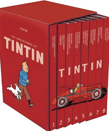 The Adventures of Tintin (The Complete Collection) (Set Of 8) by Hergé (English) (Hardcover).