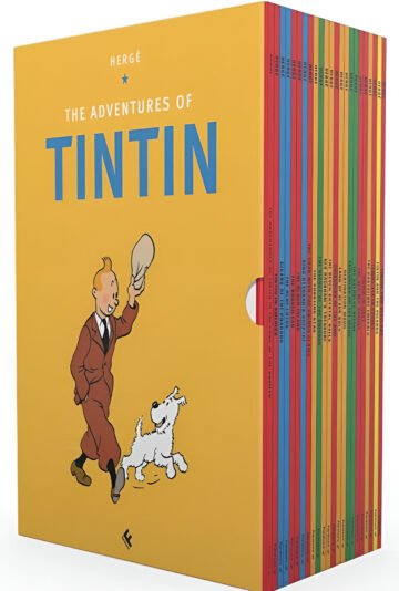 The Adventures of Tintin (23 Titles Set) by Hergé (English) (Paperback).
