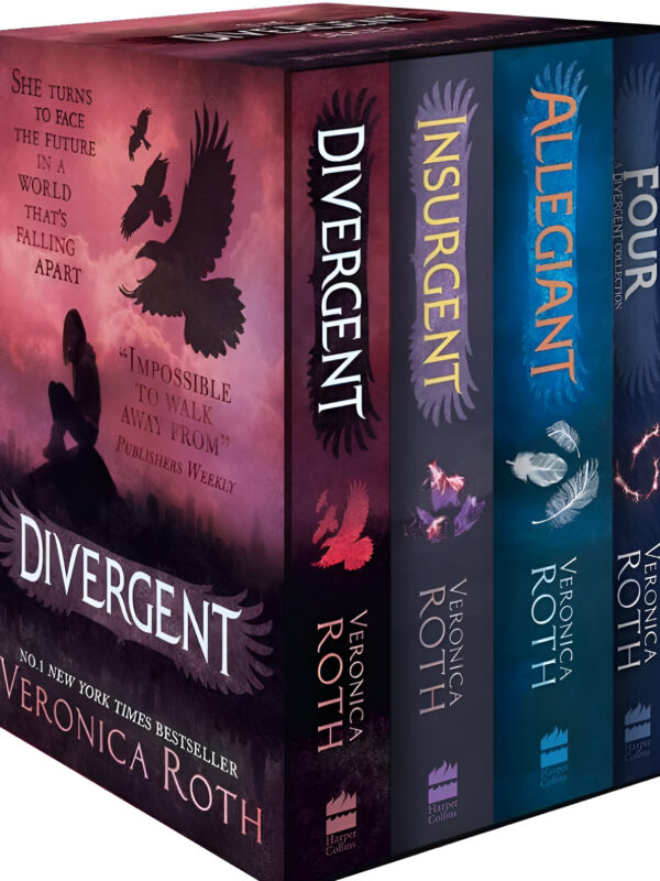 Divergent Series Box Set Books (1 to 4) by Veronica Roth (English) (Paperback).