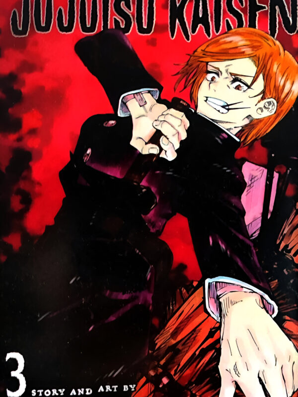 Jujutsu Kaisen Volume 3 by Gege Akutami (English) (Paperback).