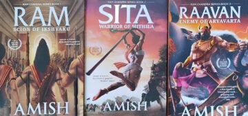 Ram + Sita + Raavan 3 Book Set by Amish Tripathi (English) (Paperback).