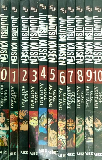 Jujutsu Kaisen Volume (0 To 10) 10 Book Set by Gege Akutami (Manga) (English) (Paperback).