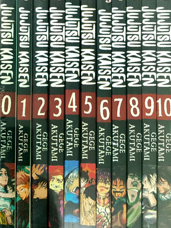 Jujutsu Kaisen Volume (0 To 10) 10 Book Set by Gege Akutami (Manga) (English) (Paperback).