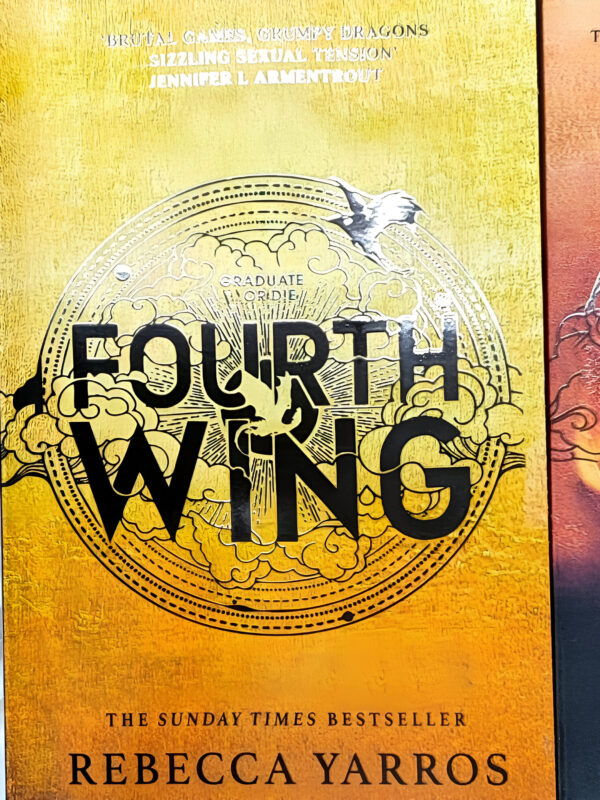 Fourth Wing + Iron Flame + Onyx Storm 3 Book Set by Rebecca Yarros (English) (Paperback).