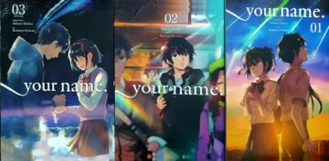 Your Name Volume (1,2,3) 3 Book Set by Makoto Shinkai (English) (Paperback).
