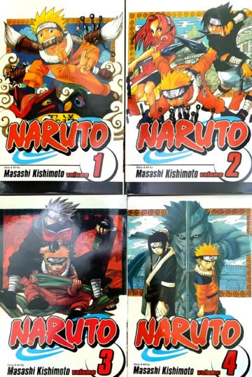 Naruto Volume (1 To 4) 4 Book Set by Masashi Kishimoto (English) (Paperback).