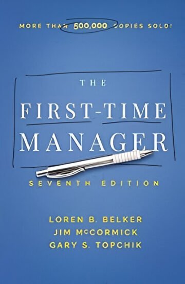 The First-Time Manager by Jim McCormick (English) (Paperback).