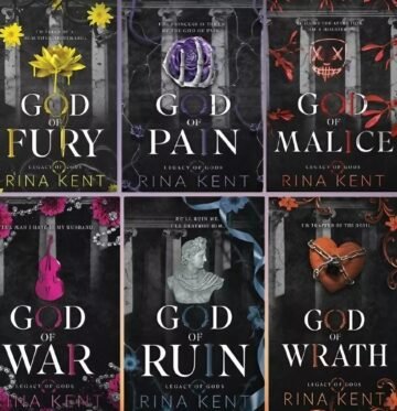 God Of Fury + God Of Pain + God Of Malice + God Of War + God Of Ruin + God Of Malice 6 Books Set by  Rina Kent (English) (Paperback).