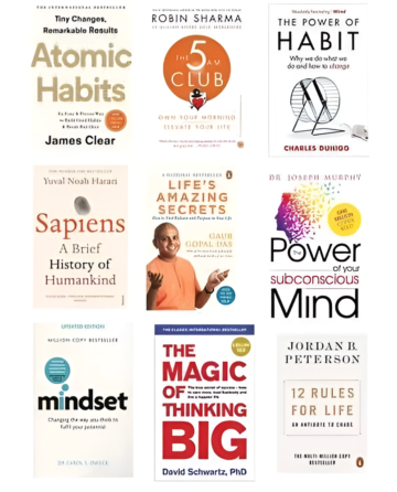 Self Motivation (Set Of 9) 9 Book Set (English) (Paperback).