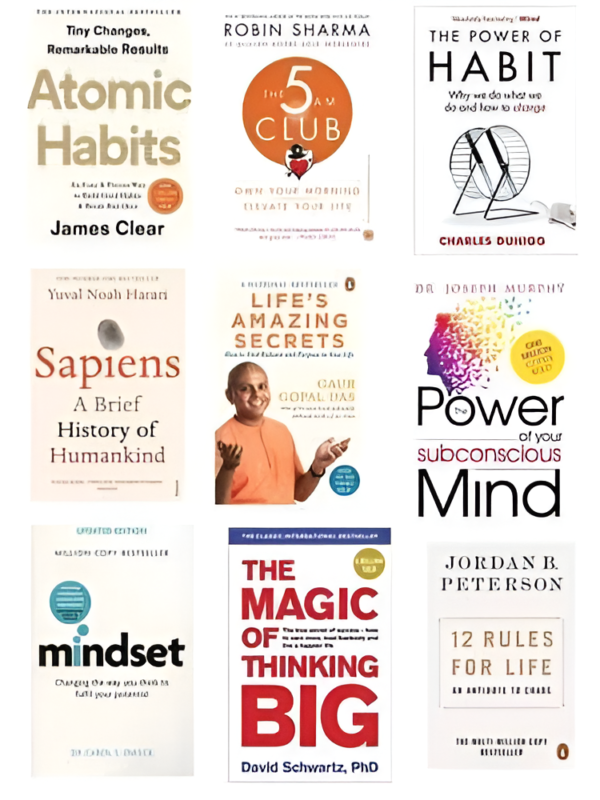 Self Motivation (Set Of 9) 9 Book Set (English) (Paperback).
