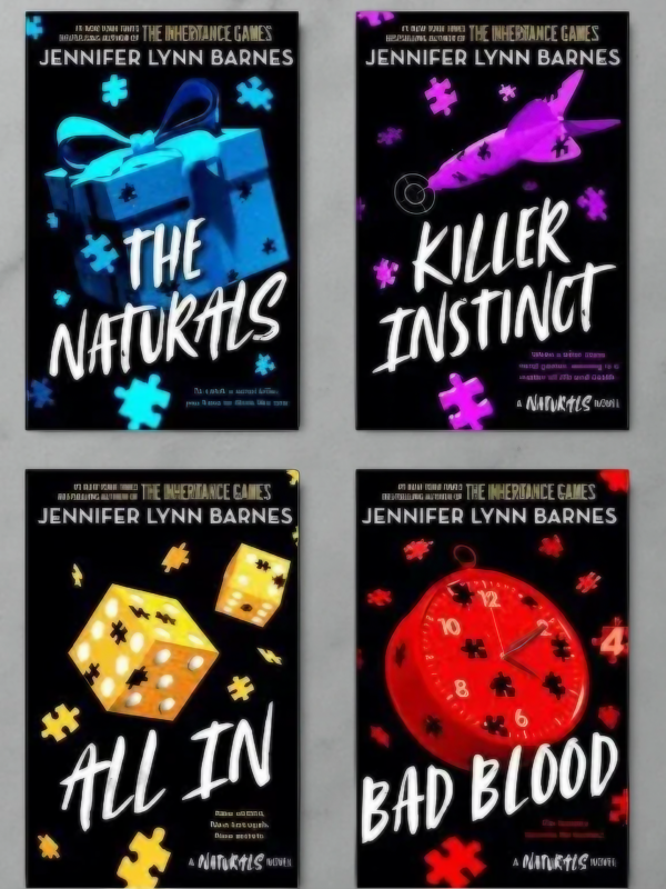 The Naturals + Killer Instinct + All In + Bad Blood 4 Books Set by Jennifer Lynn Barnes (English) (Paperback).