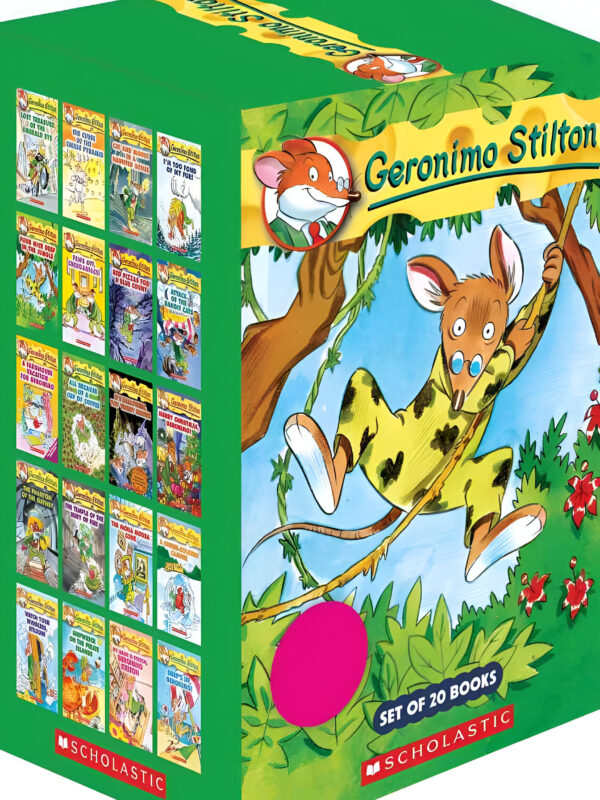 Geronimo Stilton (Set Of 20 Books) Box Set By Elisabetta Dami (English) (Paperback).
