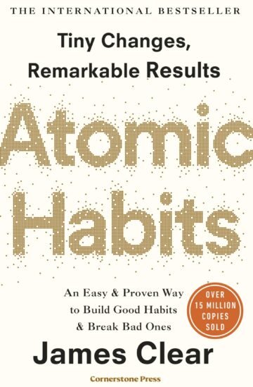 Atomic Habits by James Clear (English) (Hardcover).