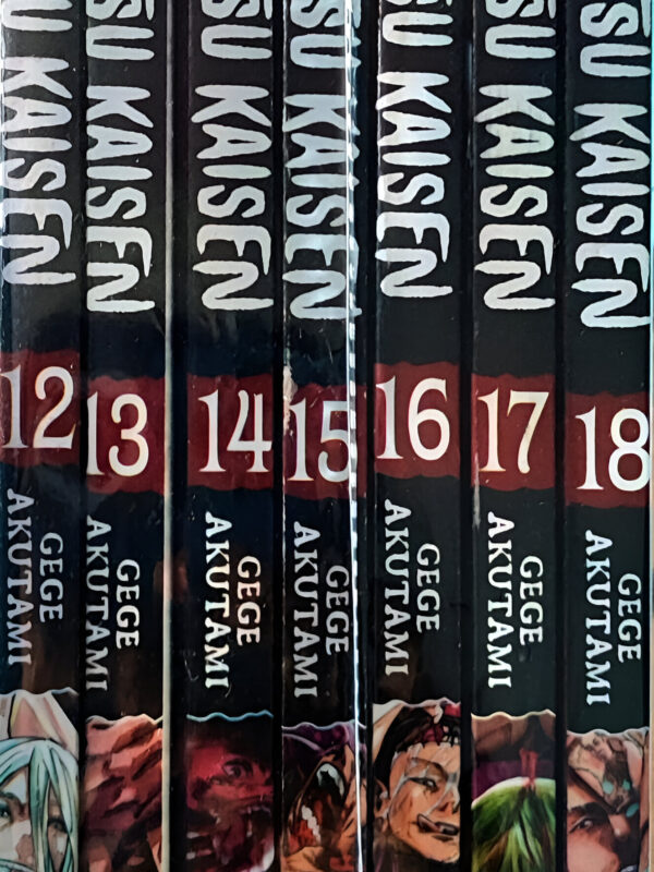 Jujutsu Kaisen Volume (12 To 18) 7 Books Set by Gege Akutami (Manga) (English) (Paperback).