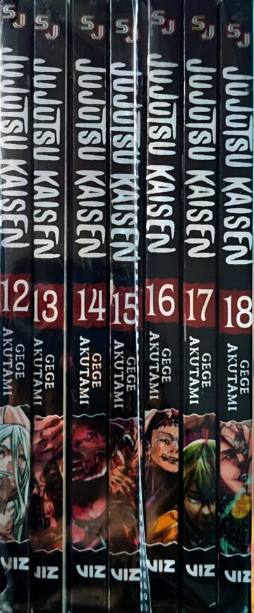 Jujutsu Kaisen Volume (12 To 18) 7 Books Set by Gege Akutami (Manga) (English) (Paperback).