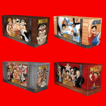 One Piece Box Set (1 To 4) Vol (1-91) by Eiichiro Oda (English) (Paperback).