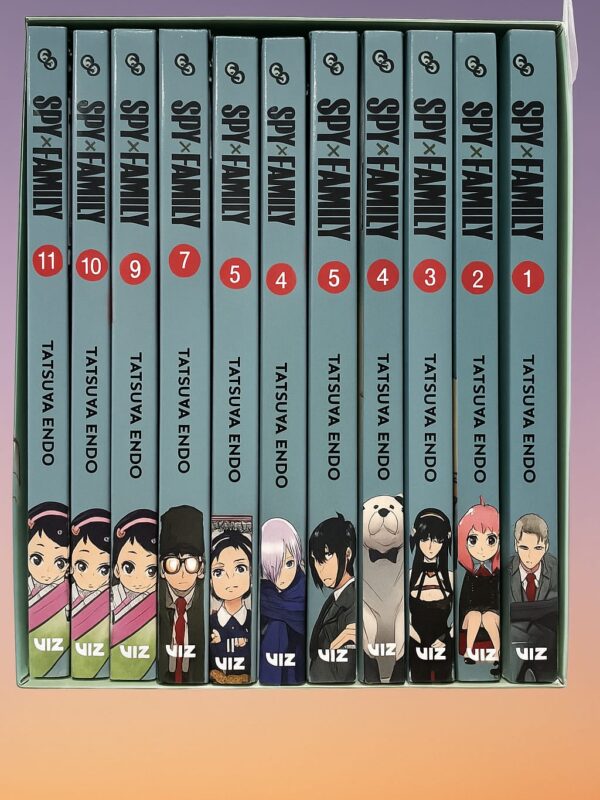 Spy X Family Box Set Vol (1 To 11) Box Set by Tatsuya Endo  (English) (Paperback).