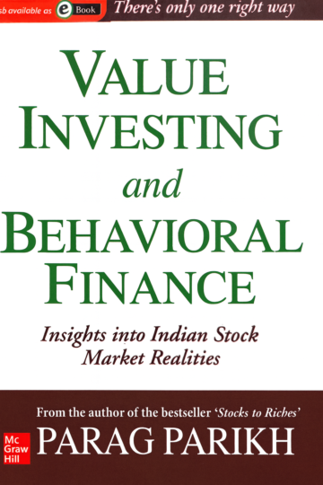 Vaule Investing And Behavioral Finance by Parag Parikh (English) (Paperback).