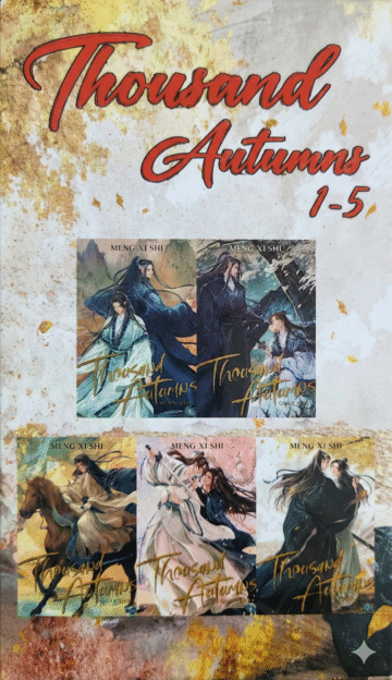 Thousand Autumns (Qian Qiu) Vol (1 To 5) by Meng Xi Shi (English) (Paperback).