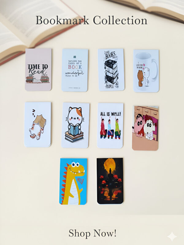 Premium Magnetic Bookmarks (Set Of 10).